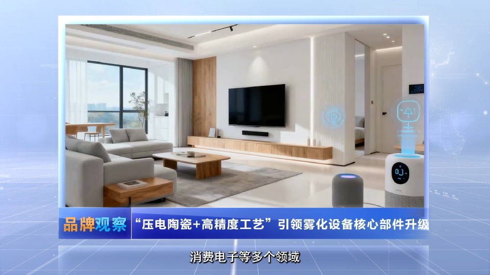 【品牌观察】“压电陶瓷+高精度工艺”引领雾化设备核心部件升级